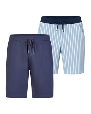 Phil & Co. Berlin Sres Pantalones cortos de pijama Clásicos acogedores 2-Pack Pantalones cortos para dormir, pantalones cortos de pijama,