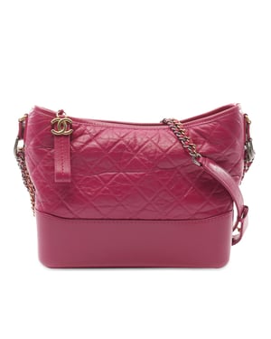 Bolso Hobo de Cuero Acolchado