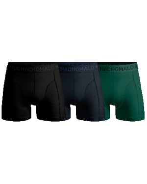 Muchachomalo Bóxers para Hombre - Pack de 3 - Ropa Interior para Hombres