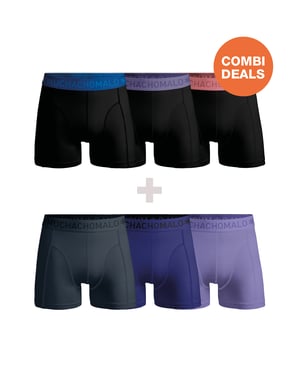 Muchachomalo Boxer Hombre - 3+3 Piezas - Calzoncillos Hombre