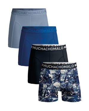Muchachomalo Bóxers para Hombre - Pack de 4 - Ropa Interior para Hombres