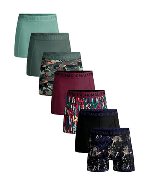 Muchachomalo Bóxers para Hombre - Pack de 7 - Ropa Interior para Hombres