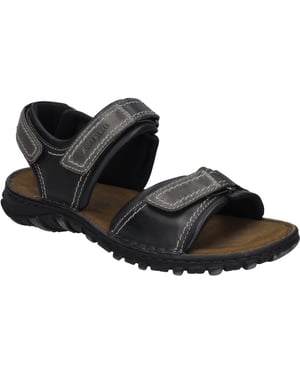 JOSEF SEIBEL Hombres Sandalia Canim en negro