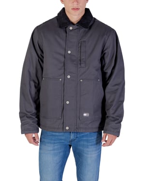 Chaqueta con cuello de pana