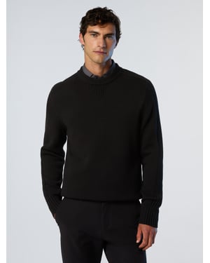 Suéter de cuello redondo North Sails con canalé