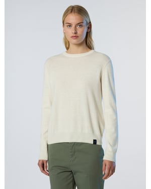 Suéter de cuello redondo mezcla de cashmere North Sails