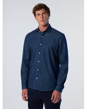 Camisa de denim de sarga North Sails