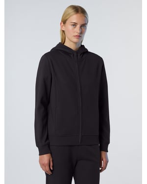 Sudadera con capucha de cremallera completa North Sails con logo tonal