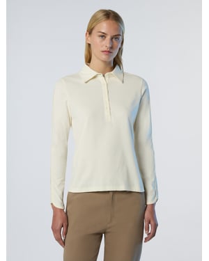 Camisa Polo de Manga Larga de Tela Peachskin North Sails