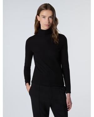 Jersey de cuello alto acanalado North Sails