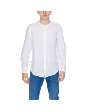 Camisa de Linho Estilo Casual