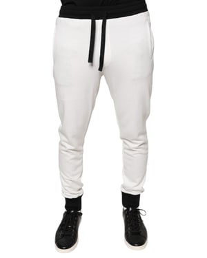Pantalones de chándal de algodón con corte relajado
