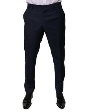 Pantalones Slimfit Estilo Micropatrón