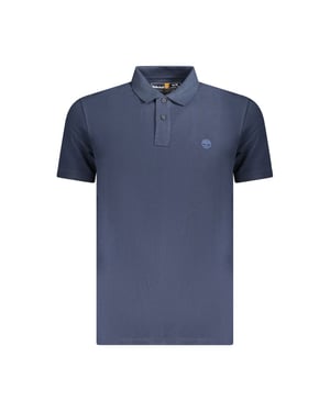 Camisa Polo de Hombre de Algodón Azul Timberland