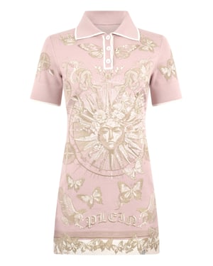 Polo Mini Dress Butterfly Tattoo