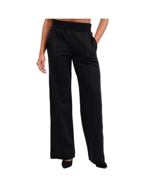 PANTALÓN DEPORTIVO CON LOGOBAND NEGRO NEGRO