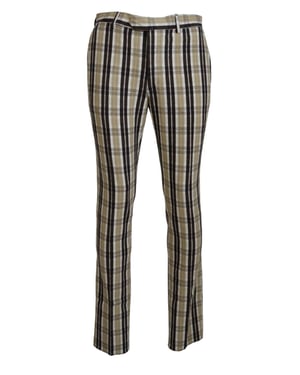 Pantalones de cuadros estilo casual