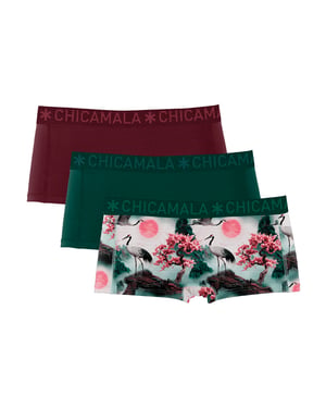 Chicamala Boxer - 3-Pack - Ropa Interior para Niñas