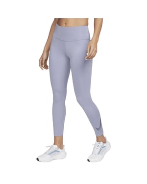 Mallas Para Correr Nike De Tiro Medio 7/8 Color Lila