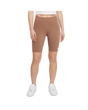 Pantalones Cortos Nike Essential Bike Leggings Marrones