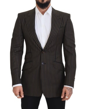 Blazer de Rayas Verticales Ropa Formal Clásica