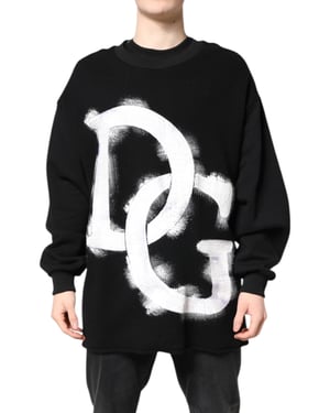 Suéter de Punto Con Logo Dg