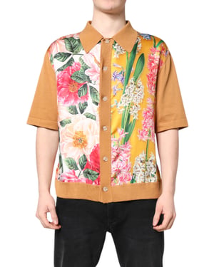 Cardigans de Punto con Estampado Floral