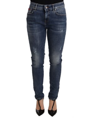Jeans Ajustados Distressed Dolce Gabbana