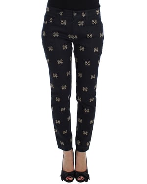 Jeans Slimfit Key Print