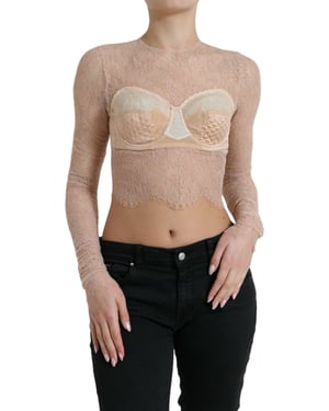 Top Corto de Encaje Tsh84280
