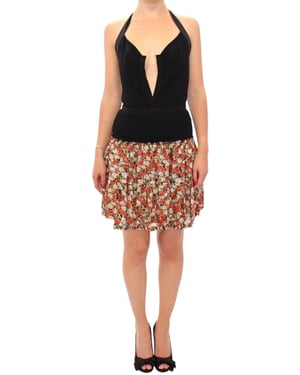 Vestido Mini Floral Dolce Gabbana
