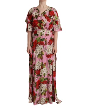 Vestido Maxi Floral Estilo Dr28631