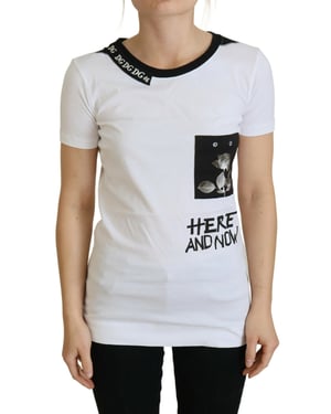 Camiseta gráfica con bolsillo de rosa