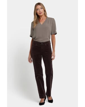 Pantalones Rectos Marilyn | Chocolate Amargo