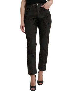Jeans Rectos de Cadera Media Estilo Pan75011