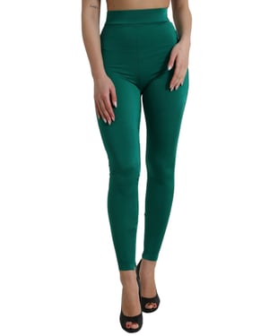 Leggings de cintura alta verdes