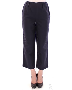 Pantalones rectos cortos