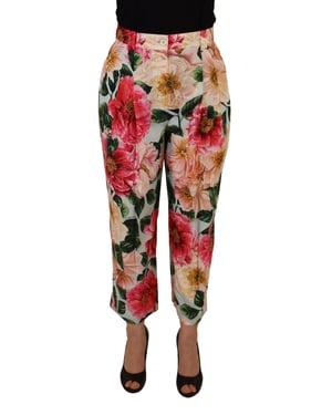 Pantalones de Estampado Floral Pan73057