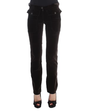 Pantalones de terciopelo estilo casual