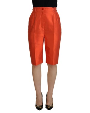 Pantalones Cortos de Seda Bermuda