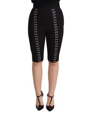 Pantalones Cortos de Cintura Alta Dolce Gabbana