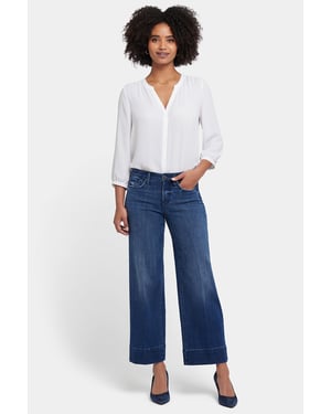 Jeans Anchos hasta el Tobillo Teresa | Luz de Luna