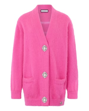 Cardigan Hexagon Fluo