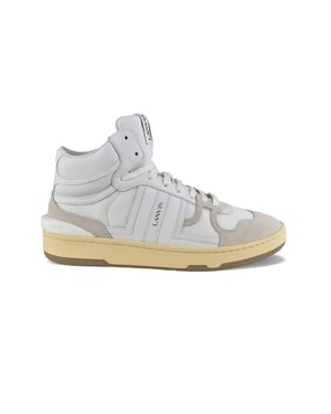 Lanvin Zapatillas altas de arcilla Blanco