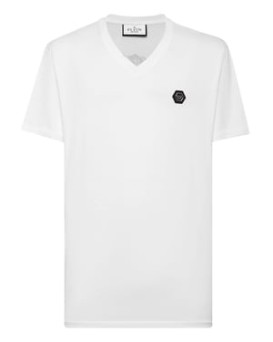 Camiseta Cuello Pico Gothic Plein