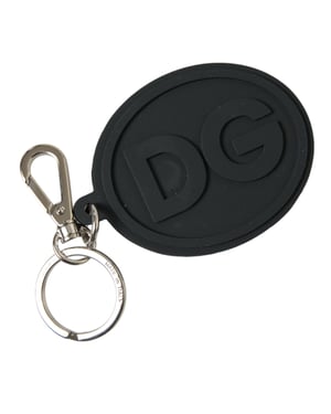 Dg Llavero de Silicona Negro