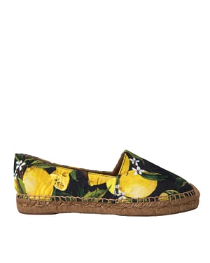 Espadrilles Slipon de Estampado de Limón