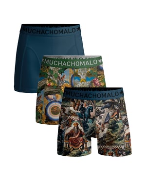 Muchachomalo Bóxers para Hombre - Pack de 3 - Ropa Interior para Hombres