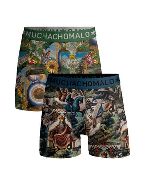 Muchachomalo Bóxers para Hombre - Pack de 2 - Ropa Interior para Hombres