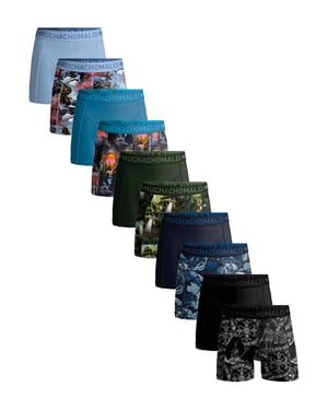 Muchachomalo Bóxers para Hombre - Pack de 10 - Ropa Interior para Hombres